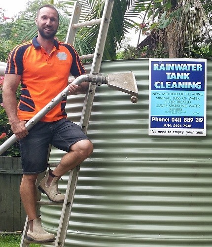 Rain Water Tank Cleaning and Repairs Pic 1 - David from Rain Water Tank Cleaning and Repairs