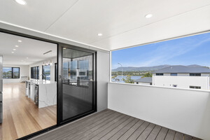 Action Builders Hobart Pic 5 - New home enclosed deck leading into kitchen