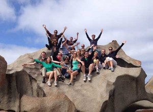 Kangaroo Island Adventure Tours Pic 2 - Visiting Remarkable Rocks on Kangaroo Island