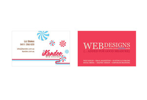 iKandee Web Design Pic 4 - Graphic Design Letterheads Business Cards Brochures Signs etc