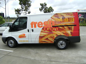 Sign-A-Rama Helensvale Pic 3 - vehicles become rolling advertising for your business 247