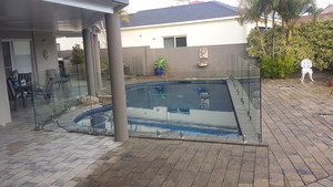 All Glass and Aluminium Fencing Pic 4 - Frameless glass pool fence