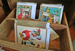 Minette's Vintage Pic 2 - Upcycled greeting cards