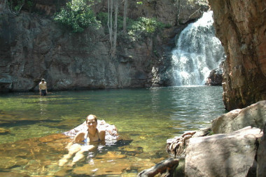 Venture North Australia Pic 1 - Kakadu waterfall and swimming hole