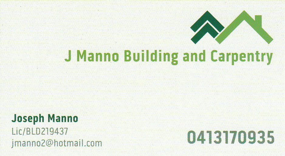 J Manno Building and Carpentry Pic 1