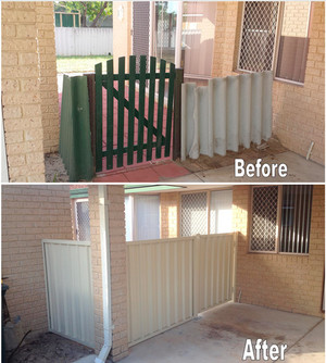 Cheap Gates Pic 2 - Colorbond Gate and Fencing