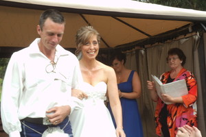 Access Civil Ceremonies Pic 4 - Jen and Dougie were wed at their home in Ringwood