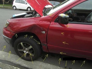 Dulwich Hill Auto Group P/L Pic 4 - Insurance repairs on Mitsubishi Outlander