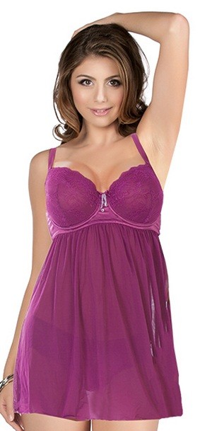 Honeypot Lingerie Pic 5 - Parfait Alexis Babydoll