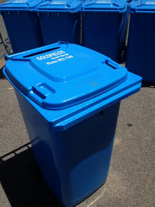 Goldfields Records Storage Pic 1 - Confidential Destruction Bins