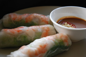 Auntie Mai's Pic 2 - Prawn Pork Rice Paper Rolls