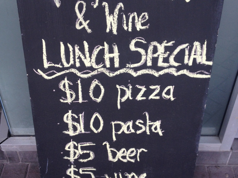 Manly Pizza And Wine Pic 1 - Lunch special