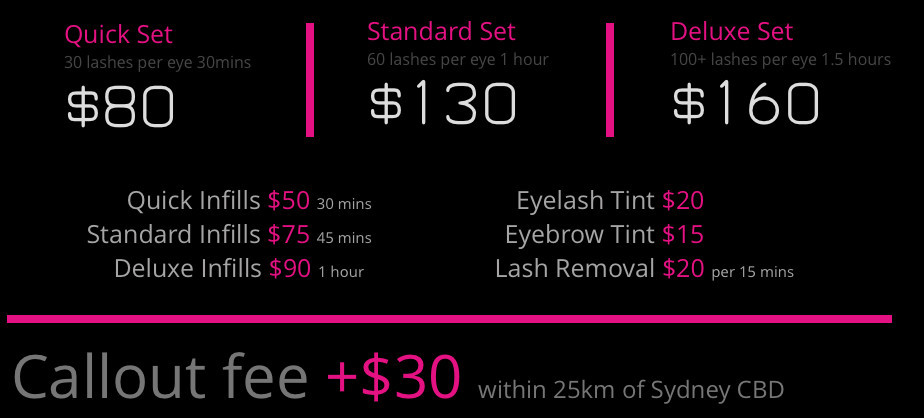 Eyelash Empire Australia Pic 1 - Eyelash Empire Price List