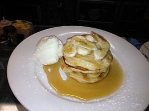 Cafe On Johnston Pic 5 - Banana Pancake stack