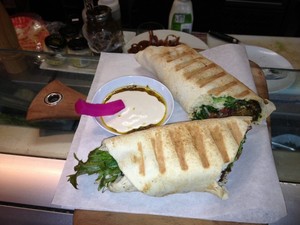 Cafe On Johnston Pic 3 - Lamb wrap