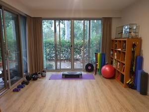 Haylstorm Fitness and Wellness Pic 3 - Part of my home studio