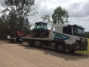 Rhino Towing Pic 5 - Machinery transported