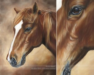 Unleashed Artistry Pic 4 - Horse Paintings in Oil Paint