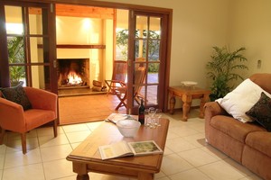 The Summit Rainforest Retreat & Conference Centre Pic 4 - Open Fireplace