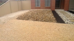 Macca's Property services Pic 3 - just a few stones