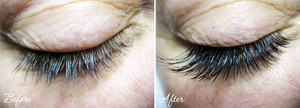 Beach Brown Beauty Pic 3 - lash extensions before and after