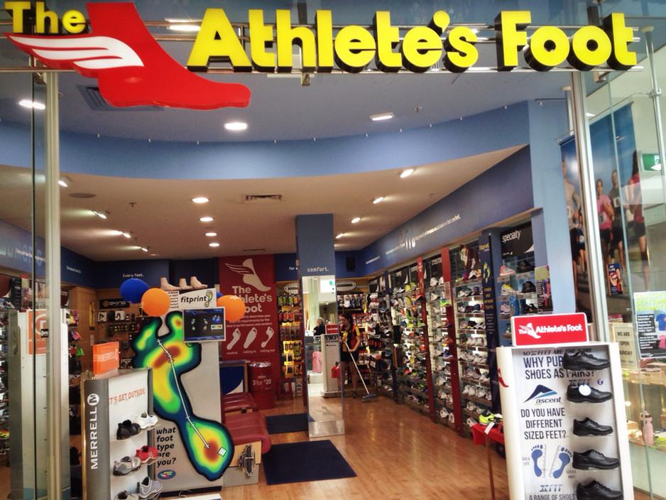 athlete's foot shoe store