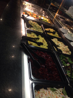 Old Noarlunga Hotel Pic 3 - Pretty basic vegsalad bar