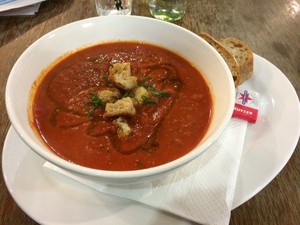 Cafe Essen Pic 4 - Tomato and Basil Soup