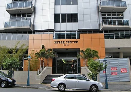 MyBudget Pic 1 - Exterior view of the Hyper Centre where MyBudgets office is located in Upper Mount Gravatt QLD