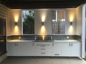 MJR Electrical and Air Pic 5 - BBQ Area Few lights and powerpoint Brisbane Electricians