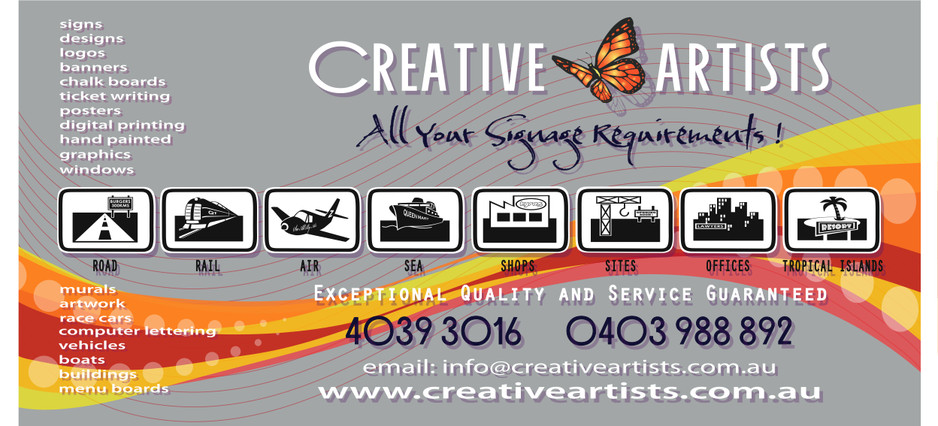 Creative Artists Pic 1 - services