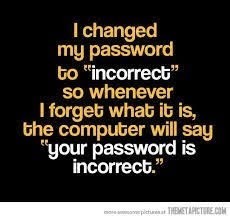 Headway Information Services Pic 5 - Password issues we have all been there and there is always a fix