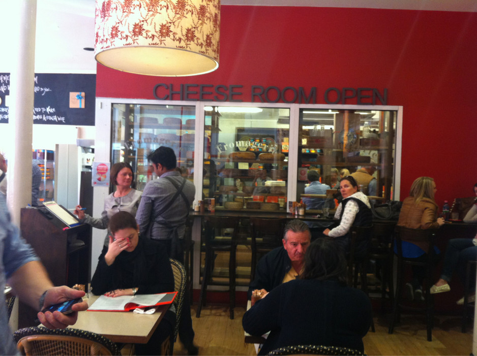 Richmond Hill Cafe & Larder Pic 1 - The amazing cheese room