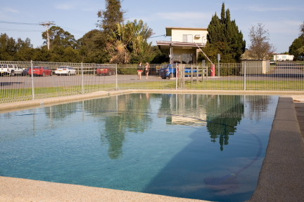 Tomago Village Van Park Pic 1 - recently upgraded salt water pool