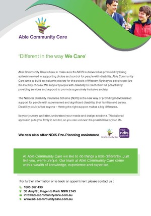 Able Community Care Pic 2