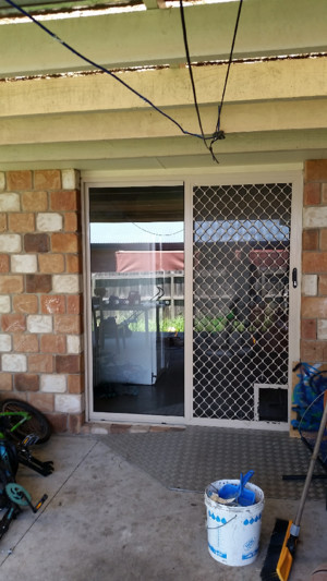 Unbreakable Glass Pic 5 - Sliding glass patio door repair after