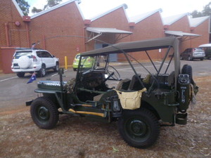 National Military Vehicle Museum & Military Vehicle Preservation Society of SA Pic 4 - One of the jeeps