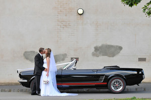 Mustangs in Black Pic 2 - Our 1966 GT Convertible Mustang