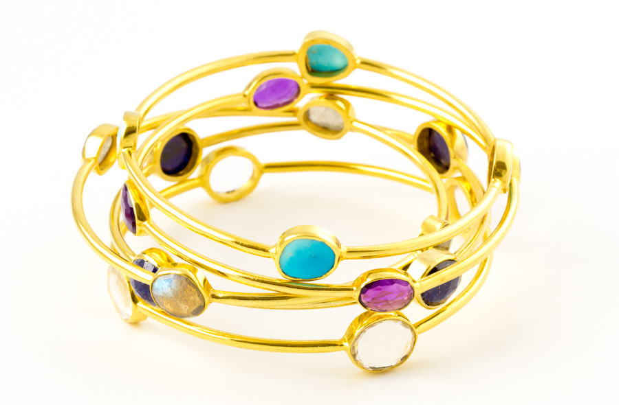 Lobo Luxe Pic 1 - Elyssa Bass Designer Bangles Lobo Luxe