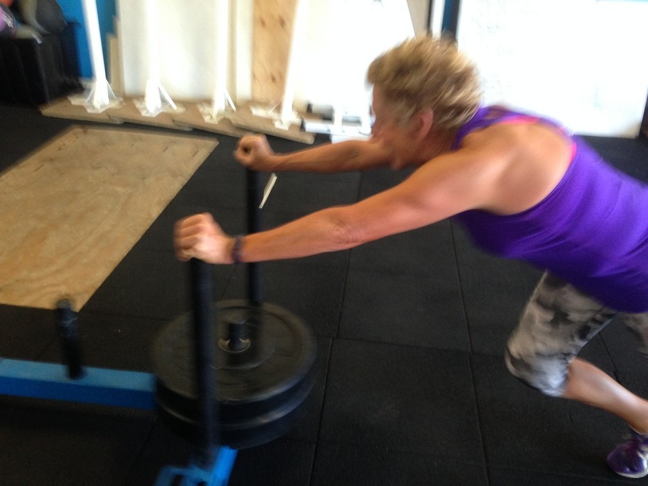 Peak Performance Personal Trainers Pic 1 - Doing the hard work