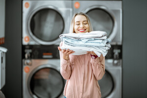 Quicksuds Laundromat Morayfield Pic 4 - Your washed clothes will smell and feel great