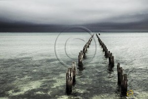 surfcoast images Pic 3 - old pier at Clifton Springs