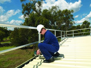 Australian Height Safety Pty Ltd Pic 2 - Sentry Aluminium Guardrail