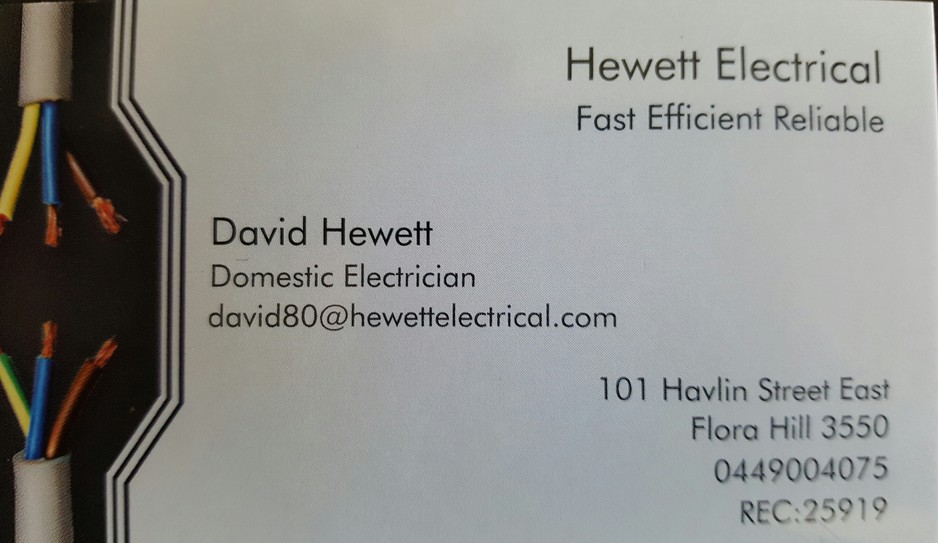 Hewett Electrical Pic 1