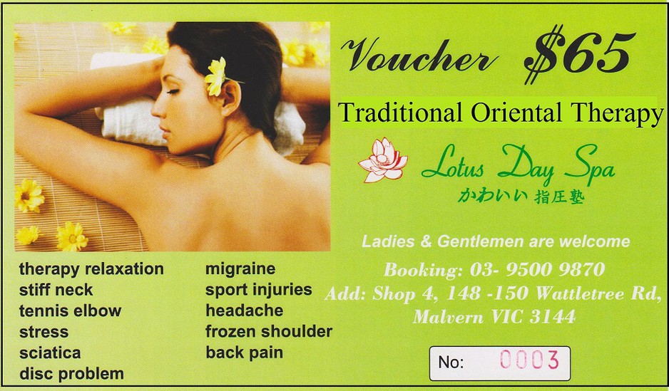 LOTUS DAY SPA in Oakleigh, Melbourne, VIC, Massage TrueLocal
