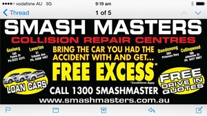 Smash Masters Collision Repair Centre Pic 5