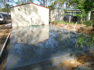 Silverback Concreting Pic 5 - Polished slabs