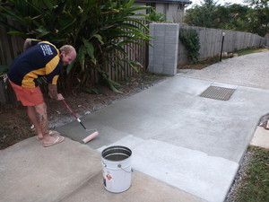 Silverback Concreting Pic 2 - Sealer concrete