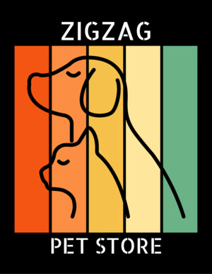 Zigzag Pet Store Pic 5 - Zigzag Pet Store retro logo