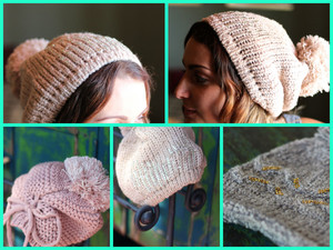 Little French Bird Pic 4 - Beautiful winter wear beanies scarves and soft headbands